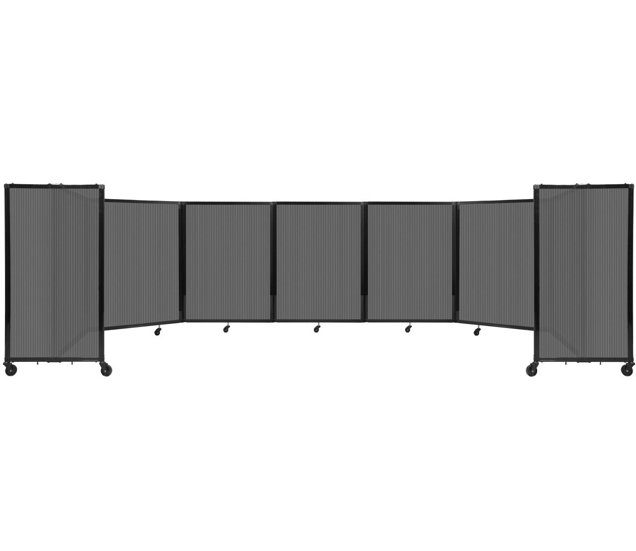 Polycarbonate Room Divider 360 Folding Portable Partition