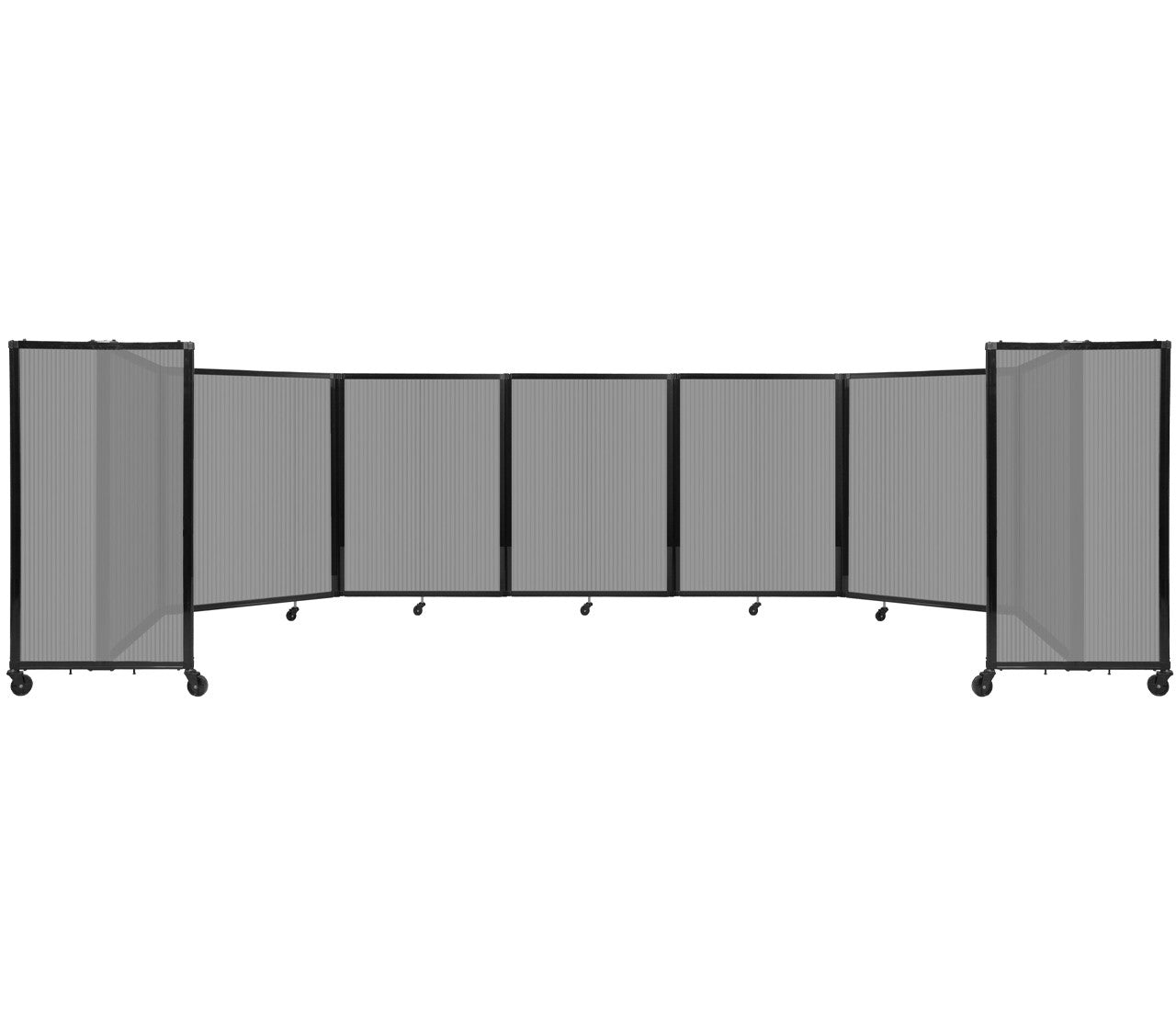 Polycarbonate Room Divider 360 Folding Portable Partition