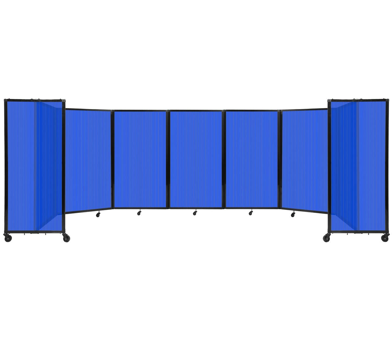 Polycarbonate Room Divider 360 Folding Portable Partition