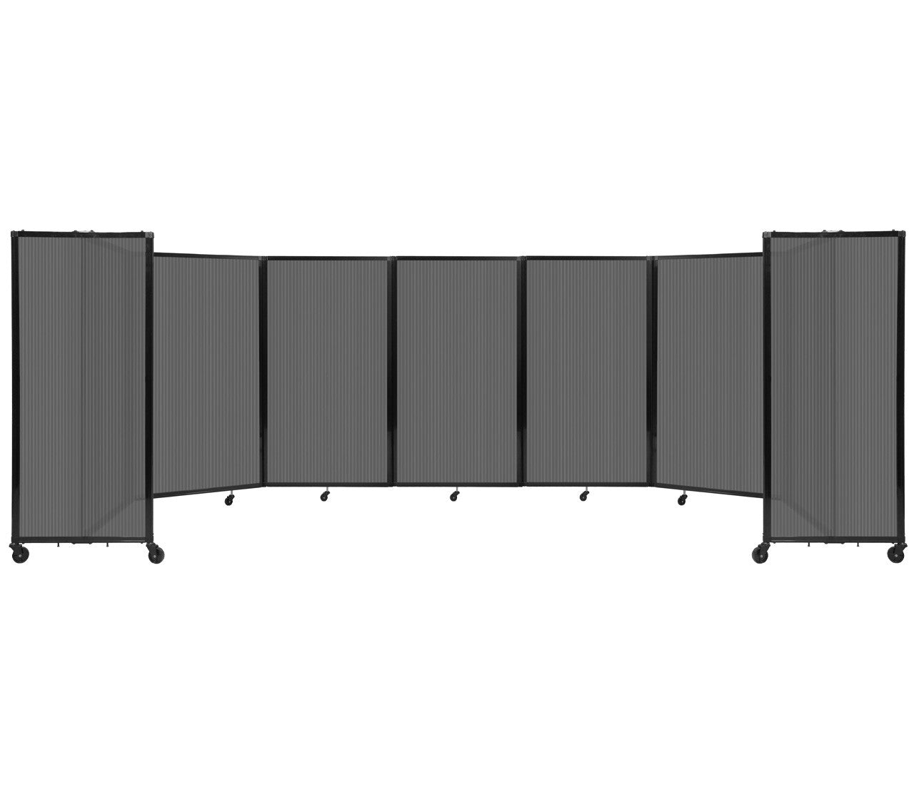 Polycarbonate Room Divider 360 Folding Portable Partition