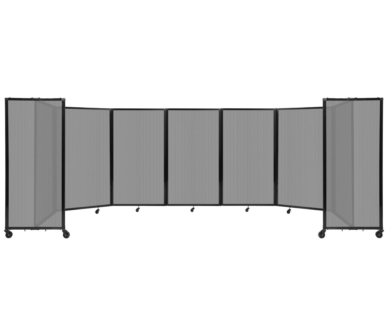 Polycarbonate Room Divider 360 Folding Portable Partition