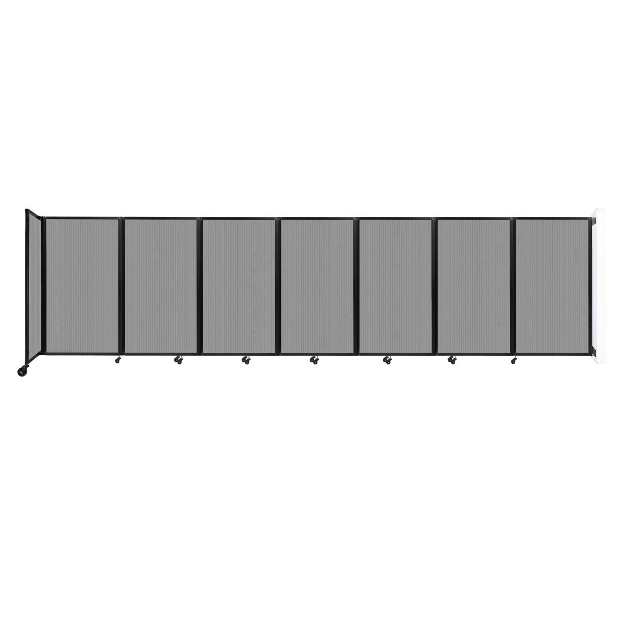 The Room Divider 360 Folding Partition, Wall-Mounted