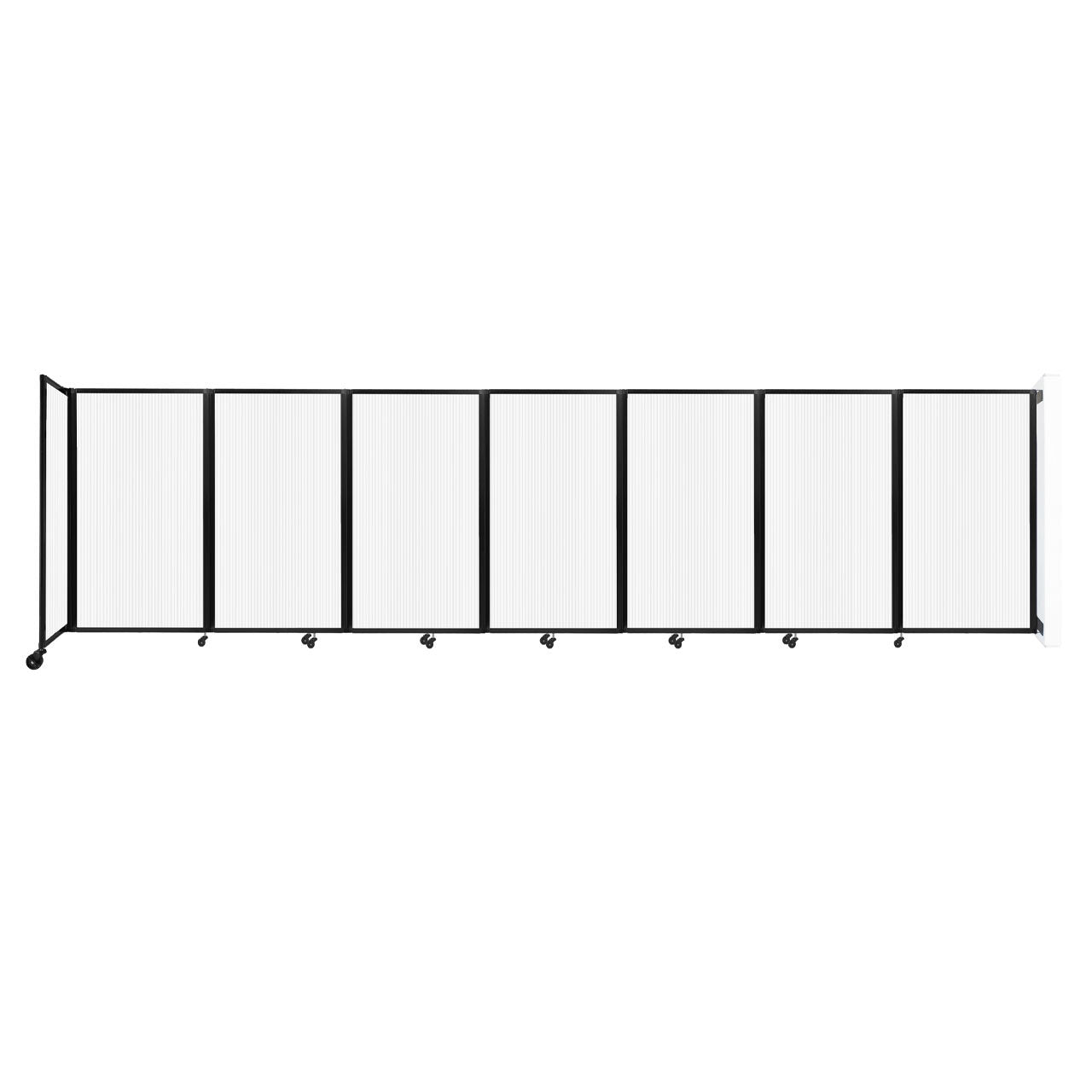 The Room Divider 360 Folding Partition, Wall-Mounted