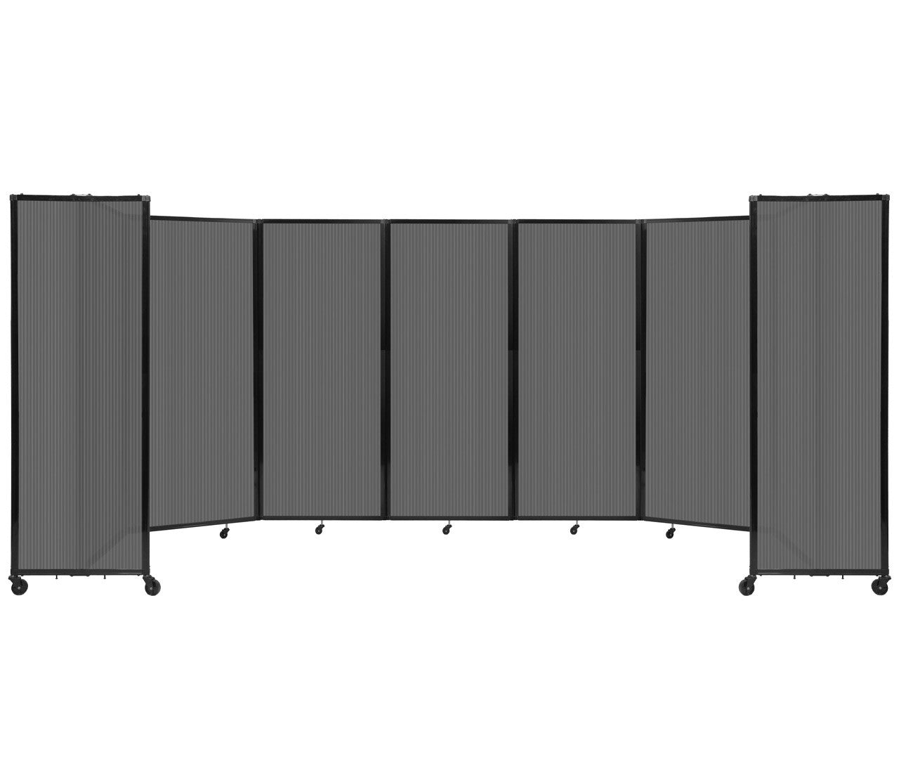Polycarbonate Room Divider 360 Folding Portable Partition