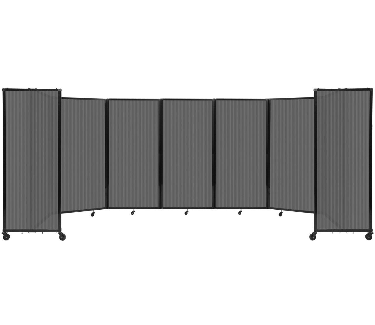 Polycarbonate Room Divider 360 Folding Portable Partition