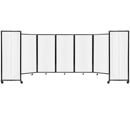 Polycarbonate Room Divider 360 Folding Portable Partition