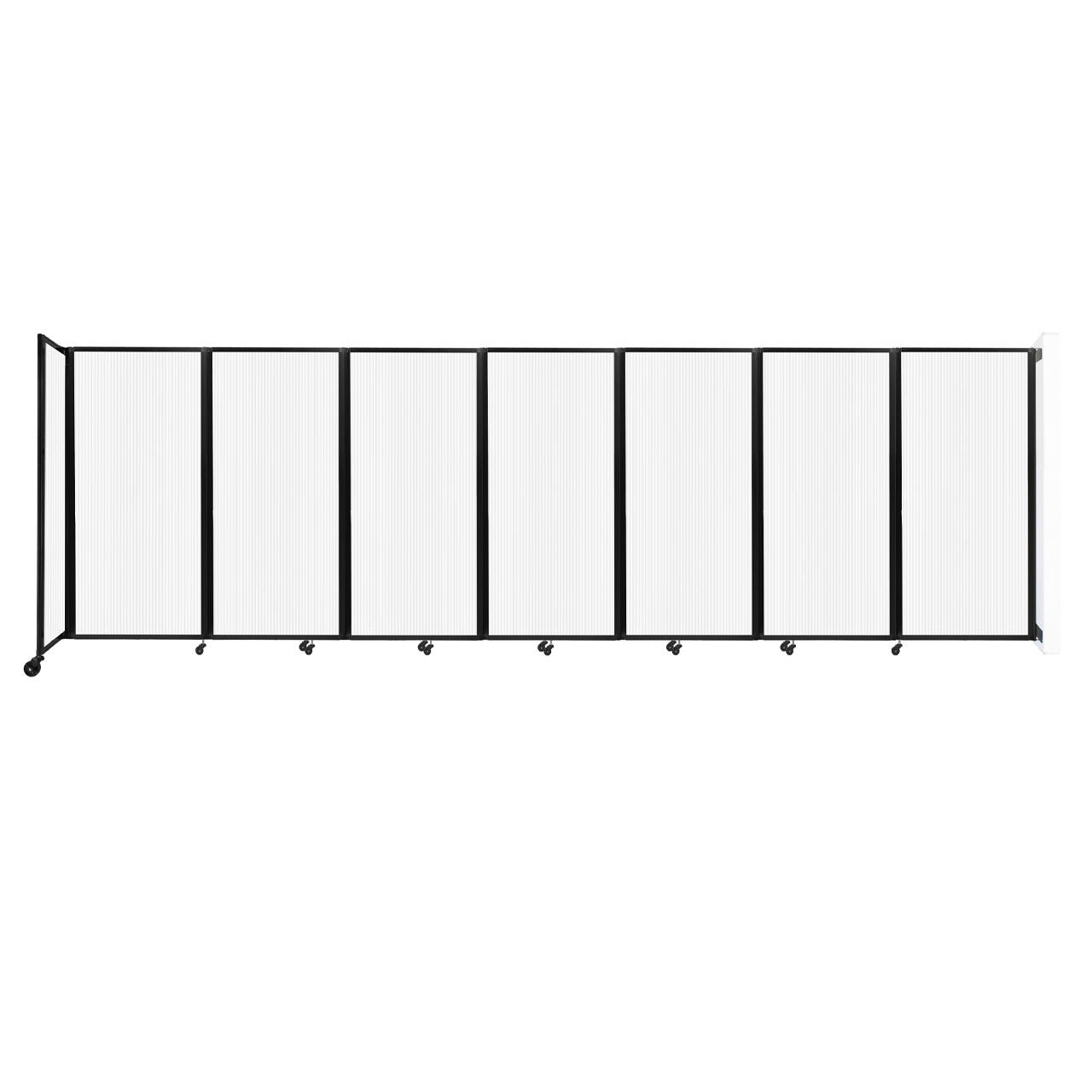 The Room Divider 360 Folding Partition, Wall-Mounted