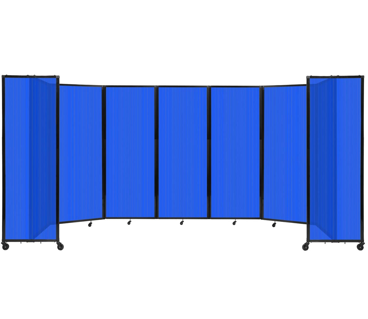 Polycarbonate Room Divider 360 Folding Portable Partition