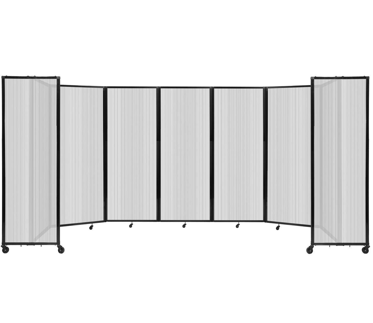 Polycarbonate Room Divider 360 Folding Portable Partition