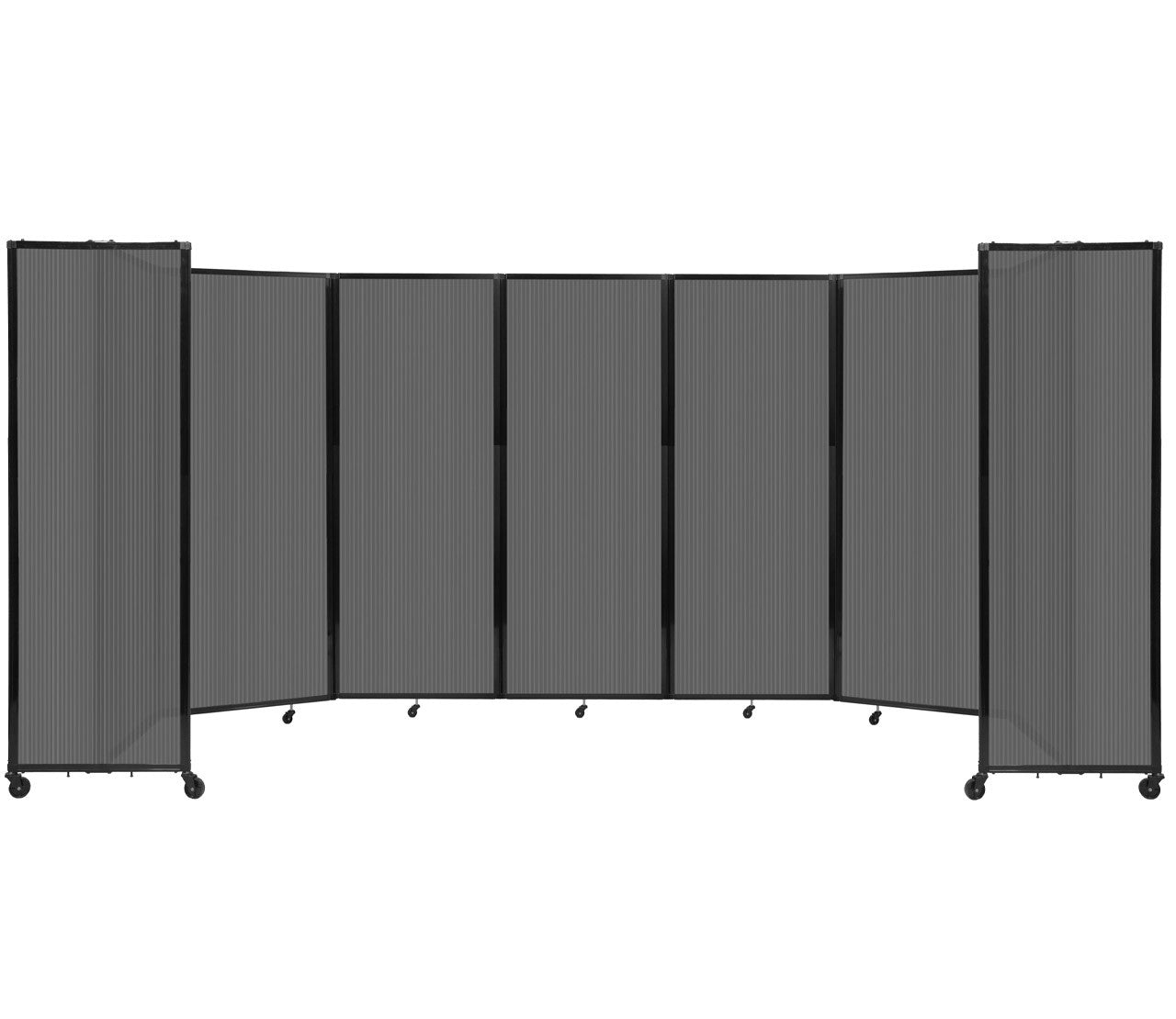 Polycarbonate Room Divider 360 Folding Portable Partition