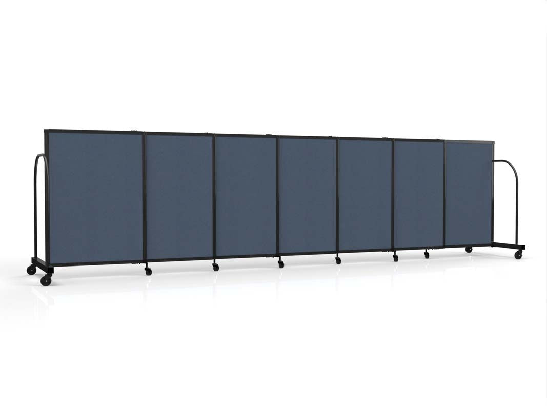 Straightflex Sliding Divider Freestanding - Fabric
