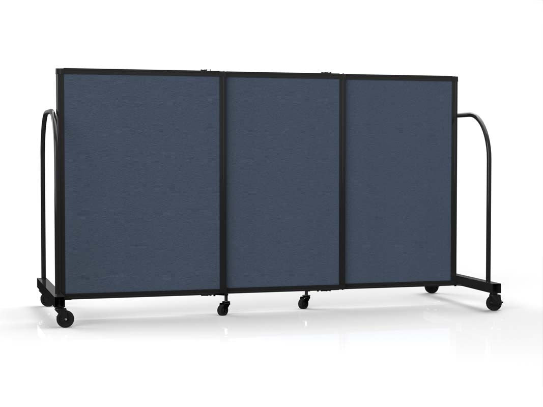 Straightflex Sliding Divider Freestanding - Fabric