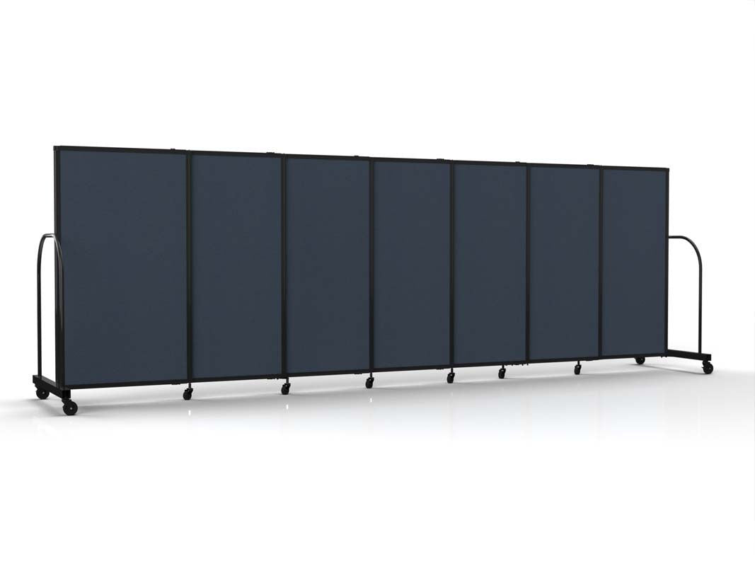 Straightflex Sliding Divider Freestanding - Fabric