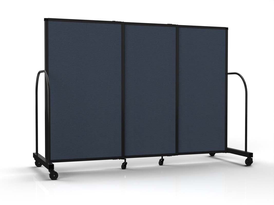 Straightflex Sliding Divider Freestanding - Fabric