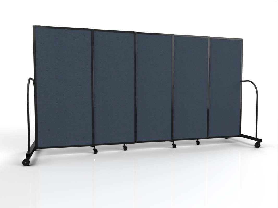 Straightflex Sliding Divider Freestanding - Fabric
