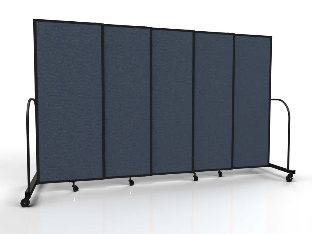 Straightflex Sliding Divider Freestanding - Fabric