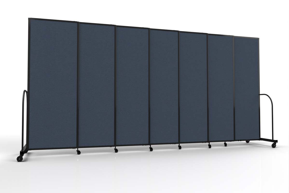 Straightflex Sliding Divider Freestanding - Fabric