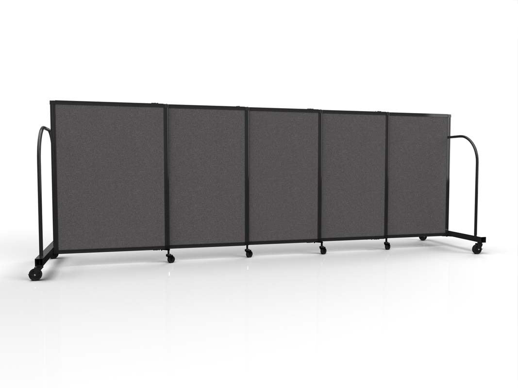 Straightflex Sliding Divider Freestanding - Fabric