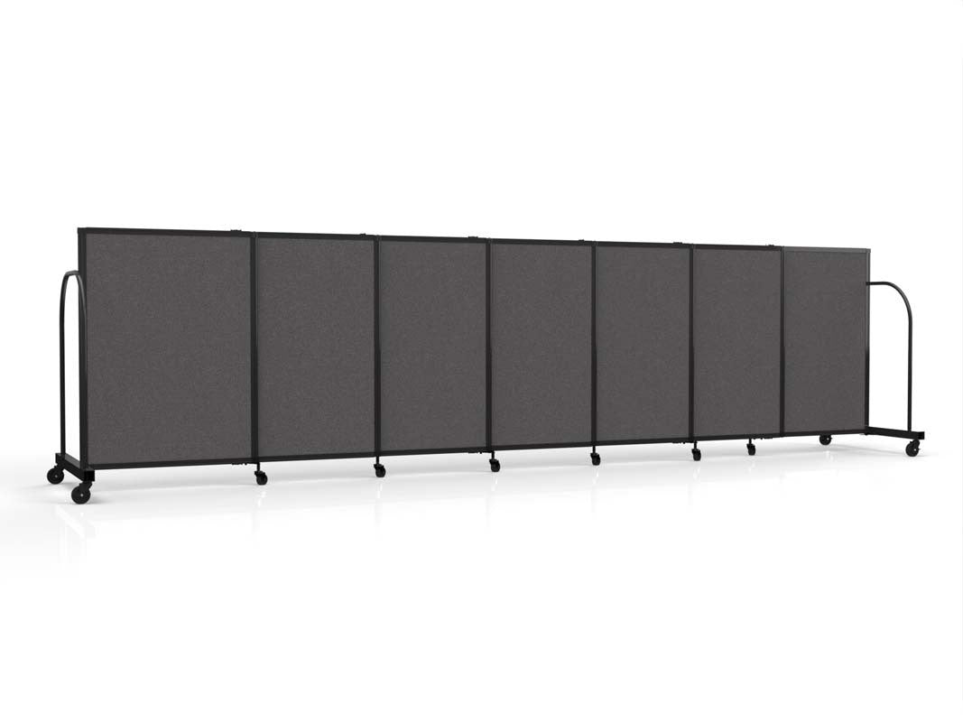 Straightflex Sliding Divider Freestanding - Fabric