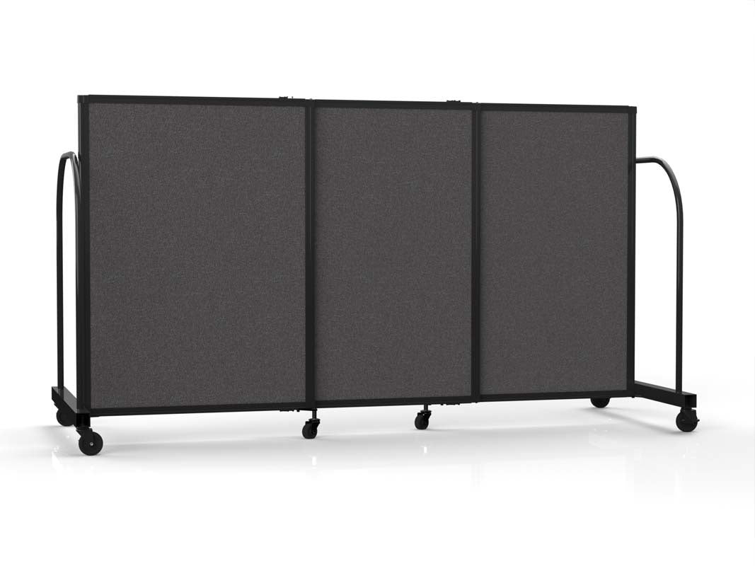 Straightflex Sliding Divider Freestanding - Fabric