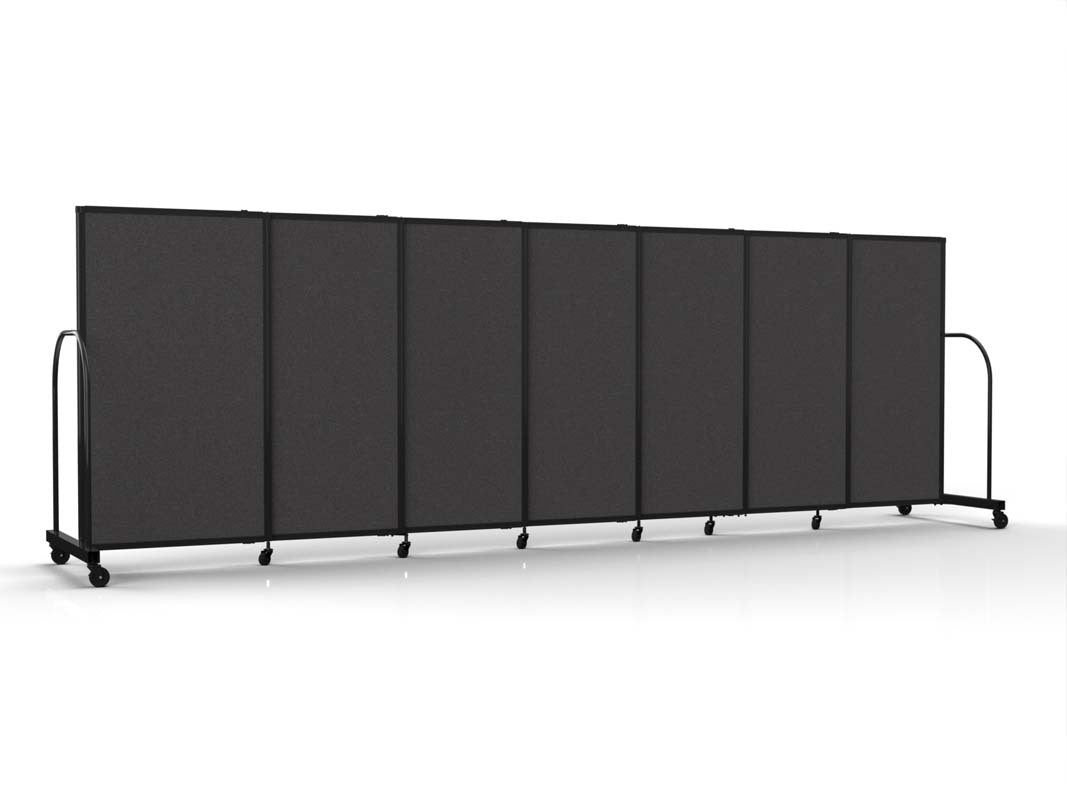 Straightflex Sliding Divider Freestanding - Fabric