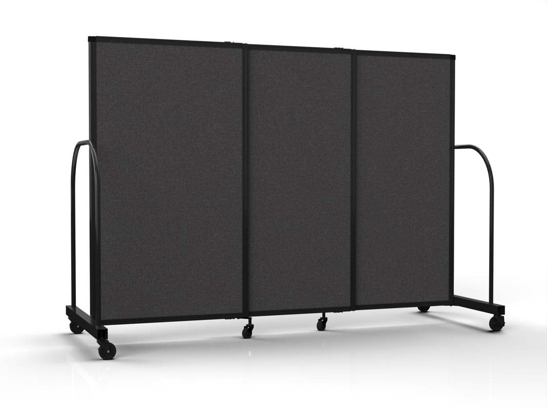 Straightflex Sliding Divider Freestanding - Fabric
