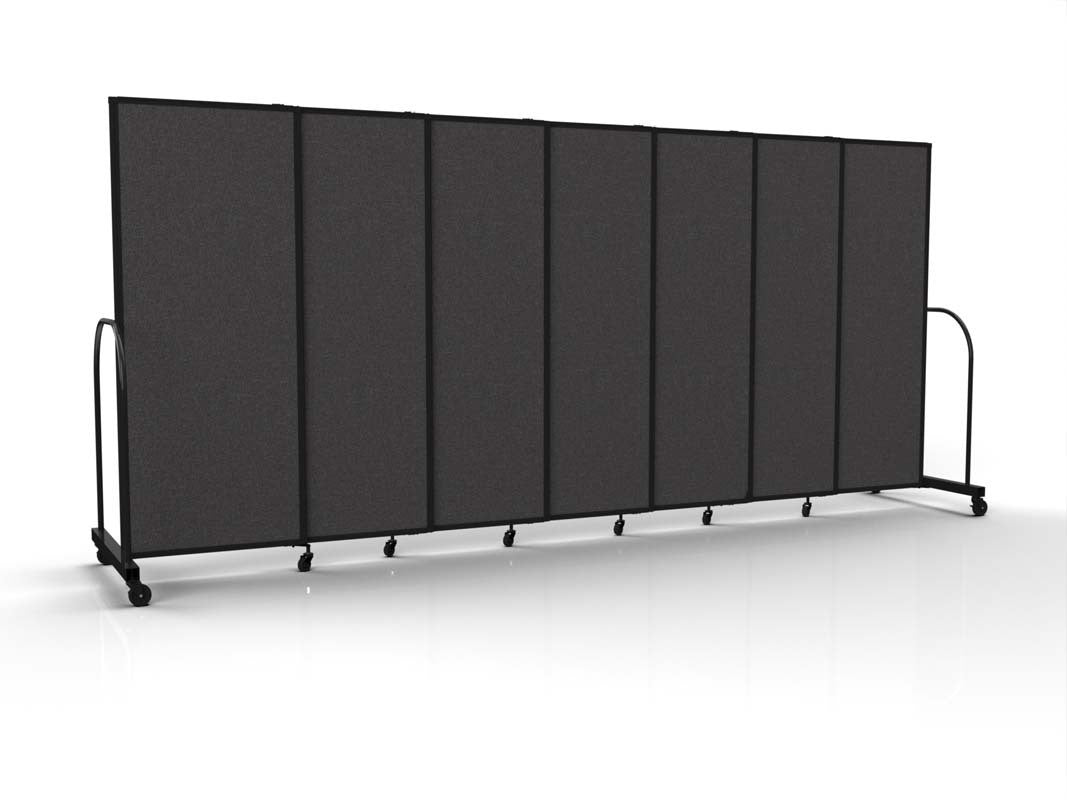 Straightflex Sliding Divider Freestanding - Fabric