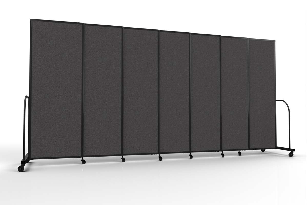 Straightflex Sliding Divider Freestanding - Fabric