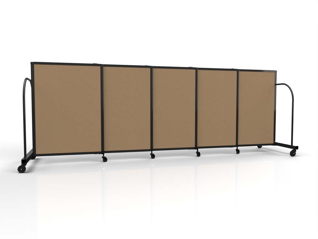 Straightflex Sliding Divider Freestanding - Fabric