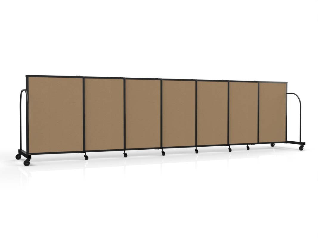 Straightflex Sliding Divider Freestanding - Fabric