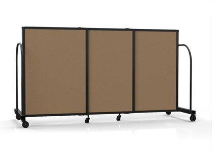 Straightflex Sliding Divider Freestanding - Fabric