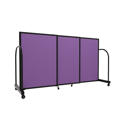Straightflex Sliding Divider Freestanding - Fabric