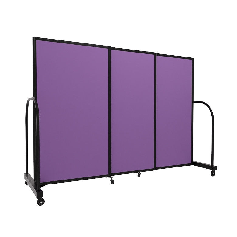 Straightflex Sliding Divider Freestanding - Fabric