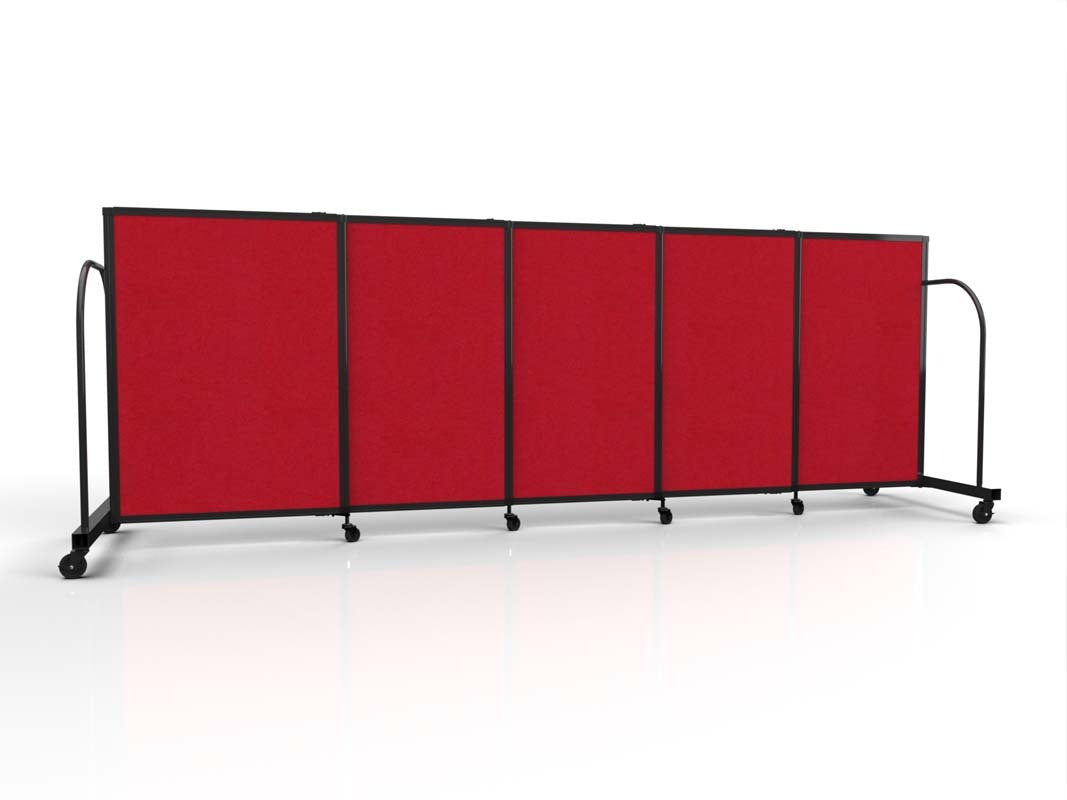 Straightflex Sliding Divider Freestanding - Fabric