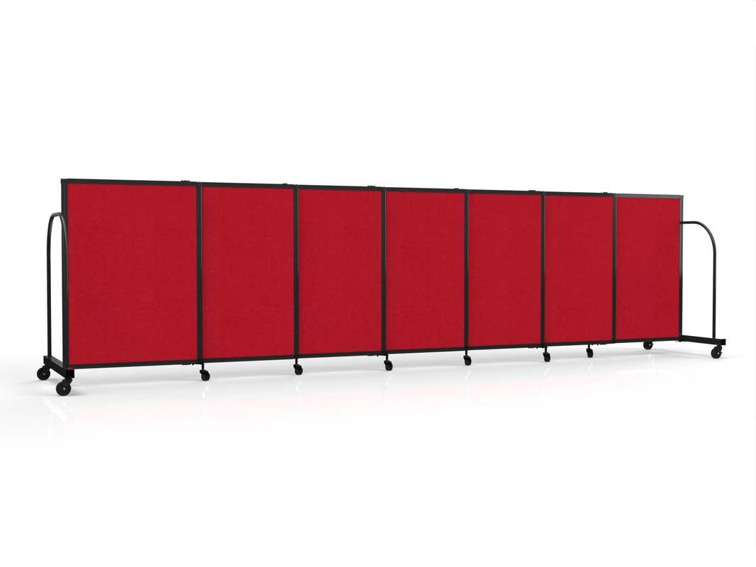 Straightflex Sliding Divider Freestanding - Fabric