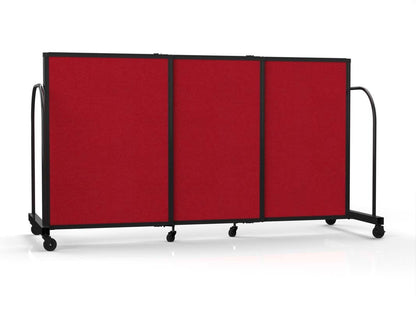 Straightflex Sliding Divider Freestanding - Fabric