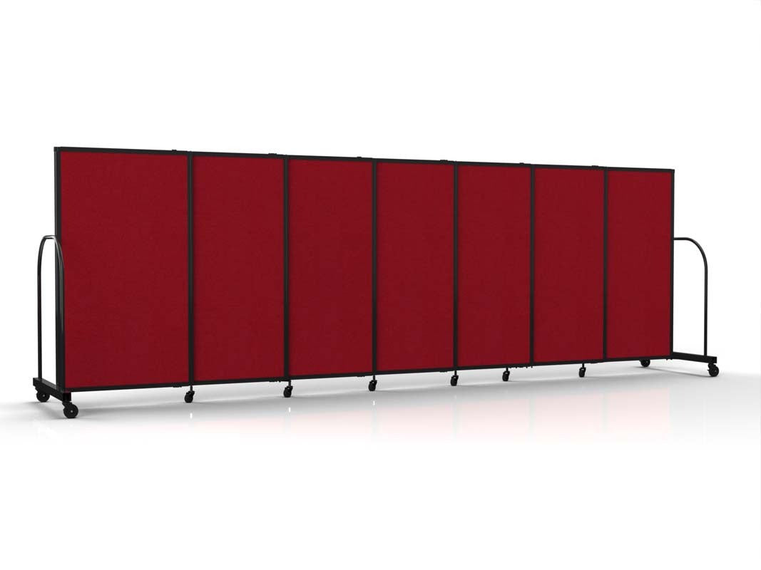 Straightflex Sliding Divider Freestanding - Fabric