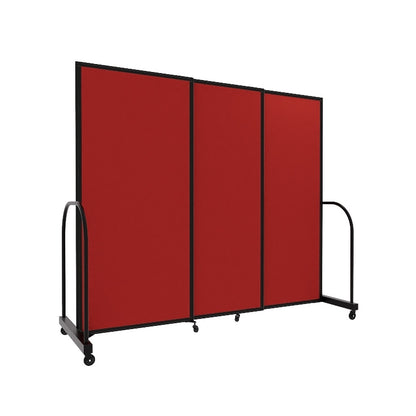 Straightflex Sliding Divider Freestanding - Fabric