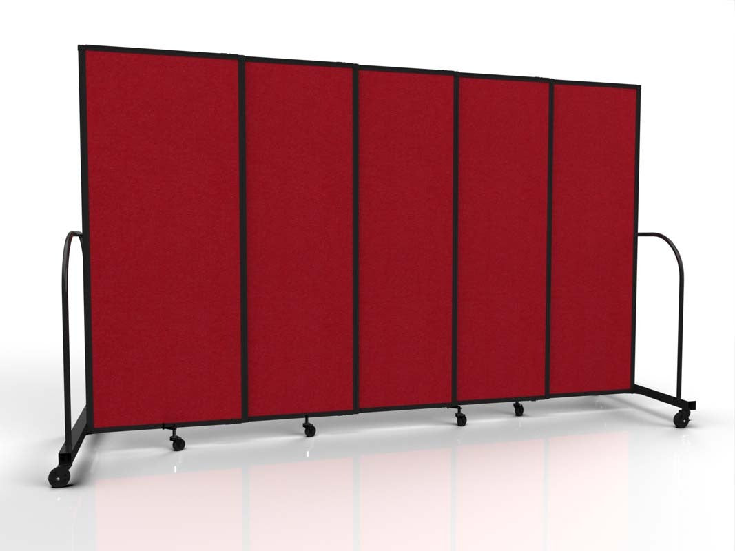 Straightflex Sliding Divider Freestanding - Fabric