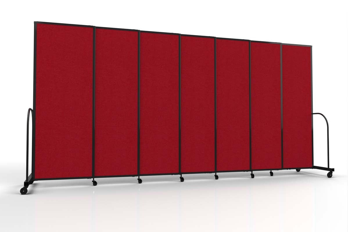 Straightflex Sliding Divider Freestanding - Fabric
