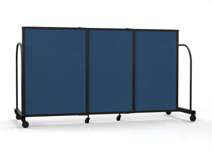 Straightflex Sliding Divider Freestanding - Fabric