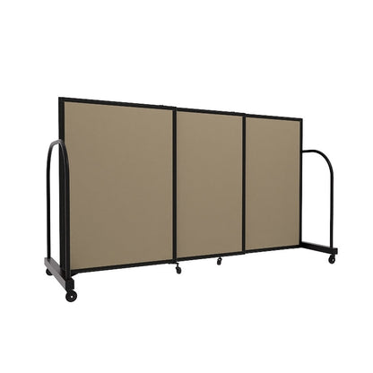 Straightflex Sliding Divider Freestanding - Fabric