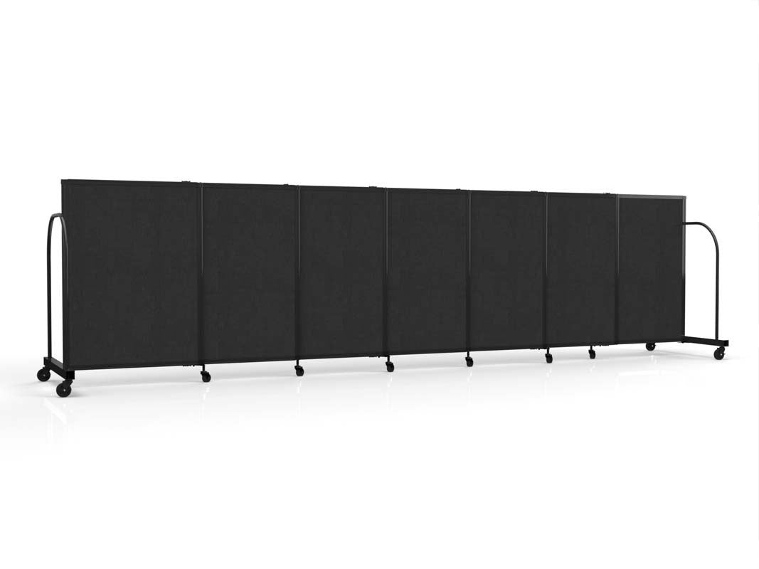 Straightflex Sliding Divider Freestanding - Fabric