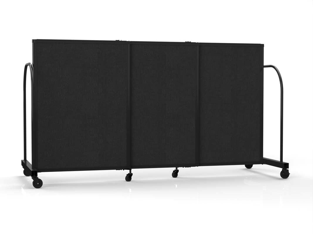 Straightflex Sliding Divider Freestanding - Fabric