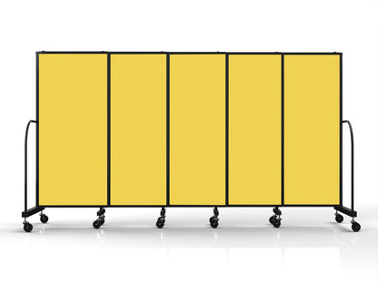 Straightflex Sliding Divider Freestanding - Fabric