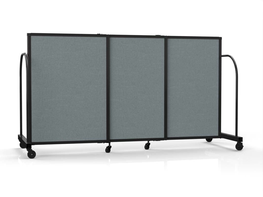 Straightflex Sliding Divider Freestanding - Fabric