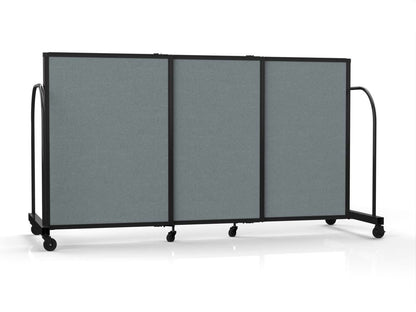 Straightflex Sliding Divider Freestanding - Fabric