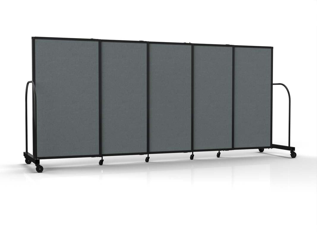 Straightflex Sliding Divider Freestanding - Fabric