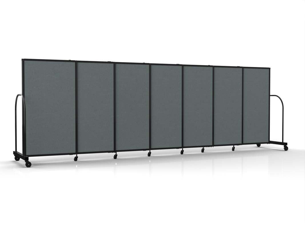 Straightflex Sliding Divider Freestanding - Fabric