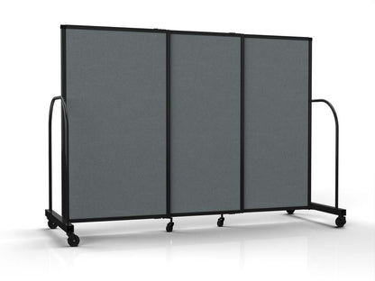 Straightflex Sliding Divider Freestanding - Fabric
